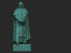 Statue of Giordano Bruno 3D-Druckmodell