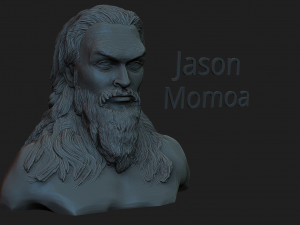 Jason Momoa 3D Print Model