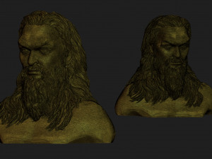 Jason Momoa 3D-Druckmodell