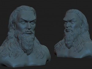 Jason Momoa 3D-Druckmodell