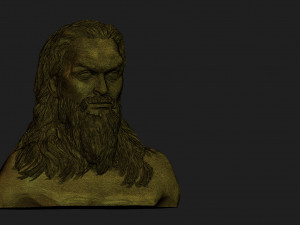 Jason Momoa 3D-Druckmodell