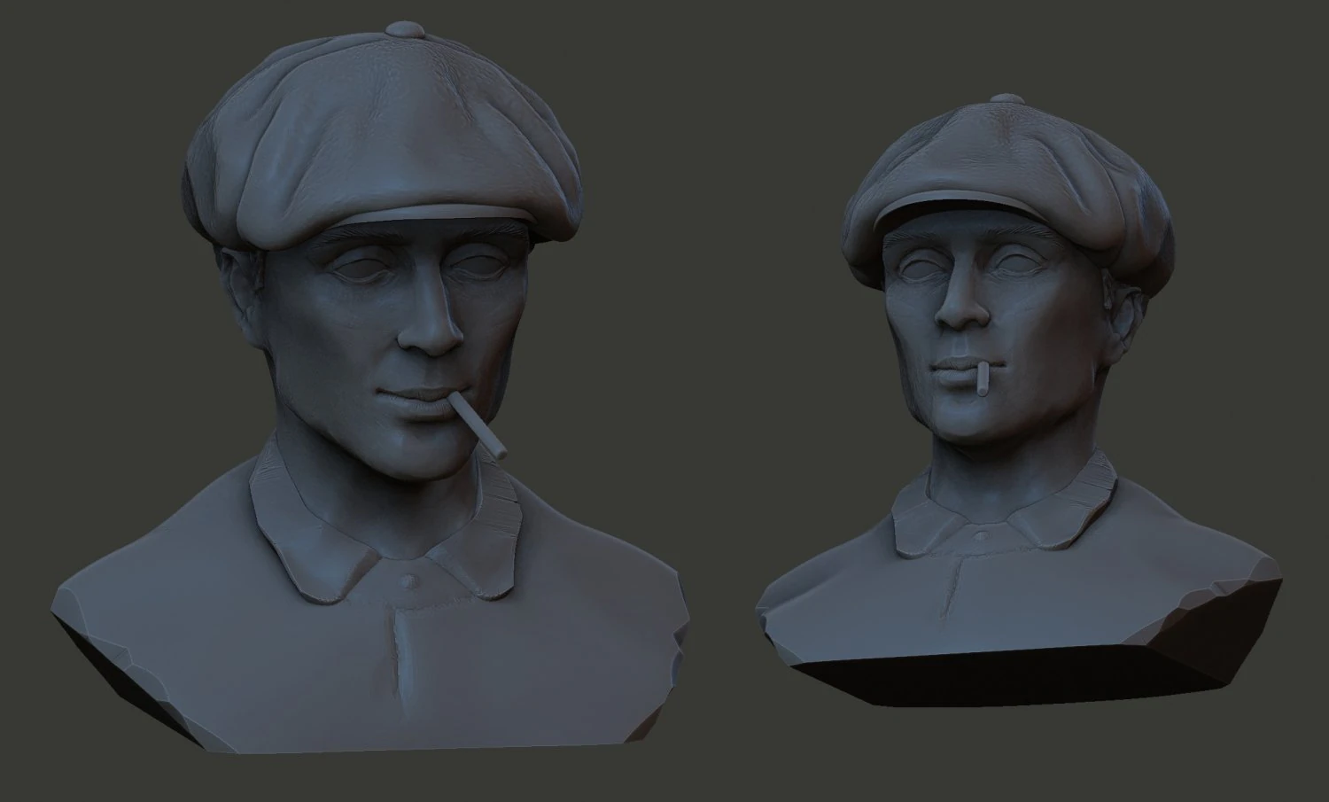 Thomas Shelby 3D Print Model .c4d .max .obj .3ds .fbx .stl .blend 