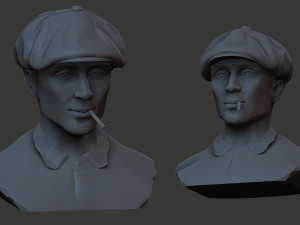 Thomas Shelby 3D प्रिंट मॉडल