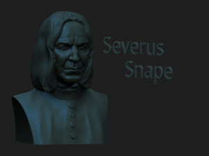 Severus snape 3D-printmodel