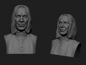 Severus snape 3D 프린트 모델