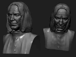 Severus snape 3D Baskı Modeli