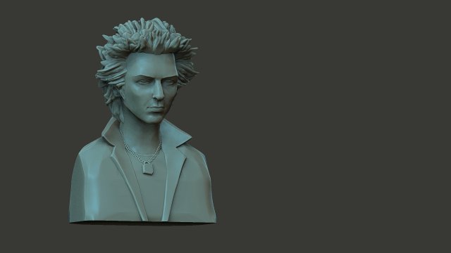 Sid Vicious 3D-printmodel .c4d .max .obj .3ds .fbx .stl .blend 