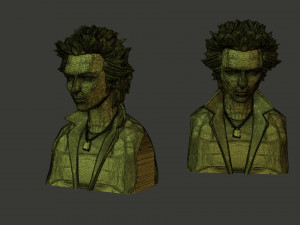 Sid Vicious 3D-printmodel
