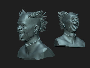 Keith Flint Prodigy 3D प्रिंट मॉडल