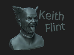 Keith Flint Prodigy 3D प्रिंट मॉडल