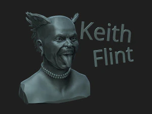 Keith Flint Prodigy 3D Print Model