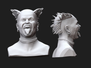 Keith Flint Prodigy 3D प्रिंट मॉडल