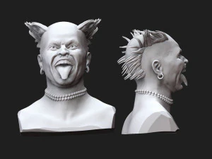 Keith Flint Prodigy 3D Print Model