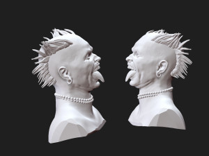 Keith Flint Prodigy 3D प्रिंट मॉडल