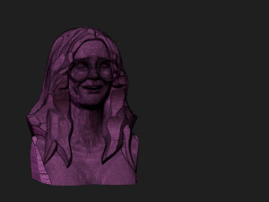 Janis Joplin Modelo de impresión 3D