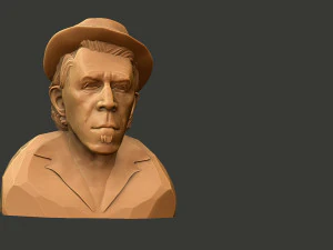 Tom Waits 3D Print Model