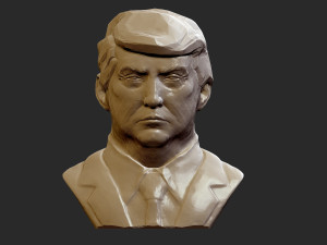Donald Trump Modèles 3D en vedette