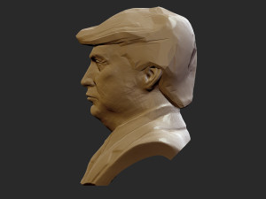 Donald Trump Modèles 3D en vedette