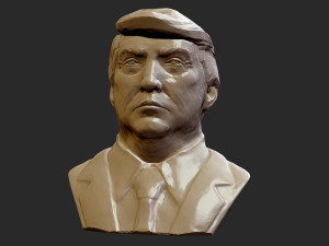 Donald Trump Modèles 3D en vedette