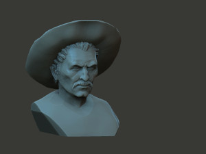 Eli Wallach 3D Print Model