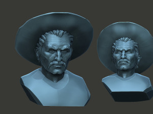 Eli Wallach 3D Print Model