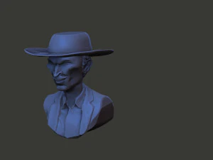 Lee Van Cleef 3D Print Model