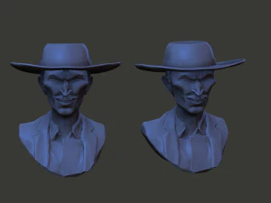 Lee Van Cleef 3D Print Model