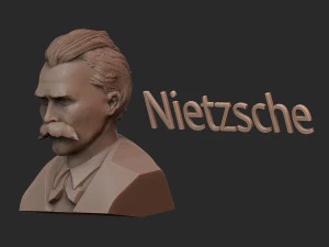 Frederico Nietzsche Modelo de Impressão 3D