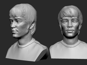 Bruce lee 3D Принт Модель