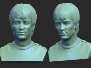 Bruce lee 3D Принт Модель