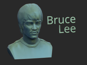 Bruce lee 3D Принт Модель