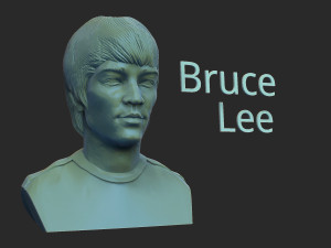Bruce lee 3D Принт Модель