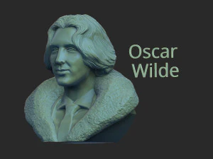 Oscar Wilde Modello di stampa 3D