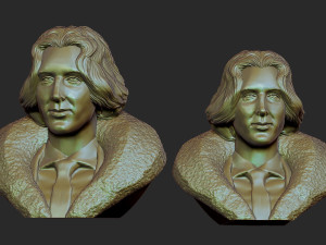 Oscar Wilde 3Dプリントモデル
