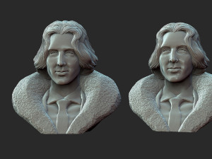 Oscar Wilde 3Dプリントモデル