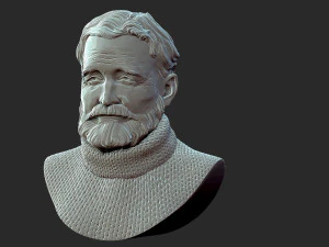 ERNEST HEMINGWAY 3D Print Model