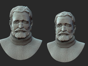 ERNEST HEMINGWAY 3D Принт Модель