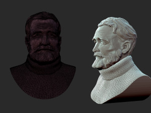 ERNEST HEMINGWAY 3D Принт Модель