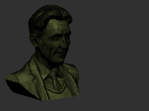George Orwell 3D Druckmodell