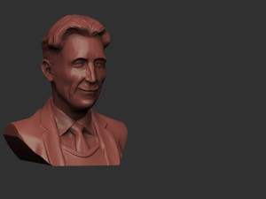 George Orwell 3Dプリントモデル