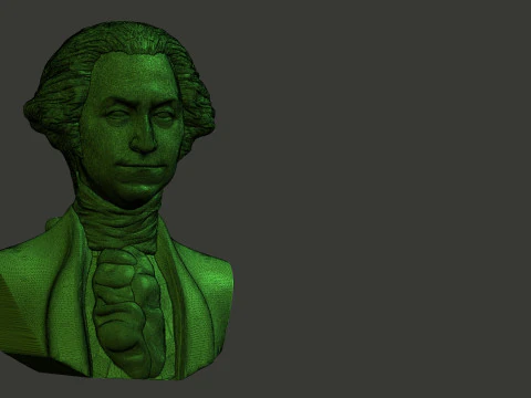 George Washington 3D Print Model