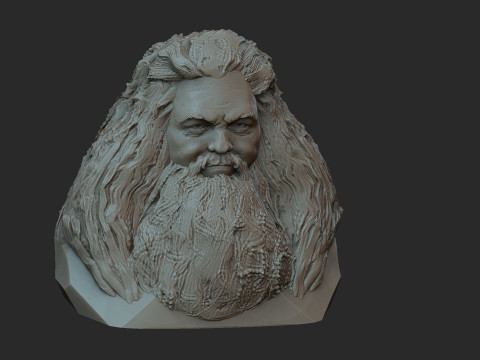 Hagrid 3D 打印模型