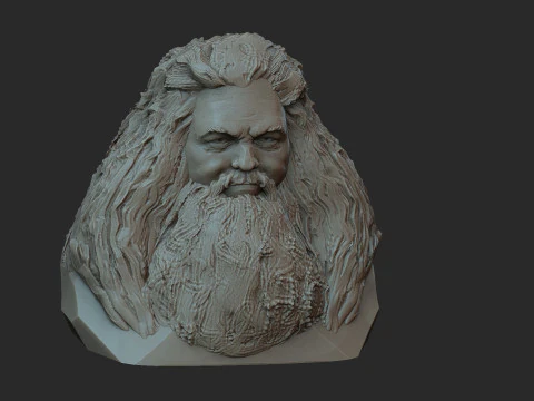 Hagrid 3D Print Model