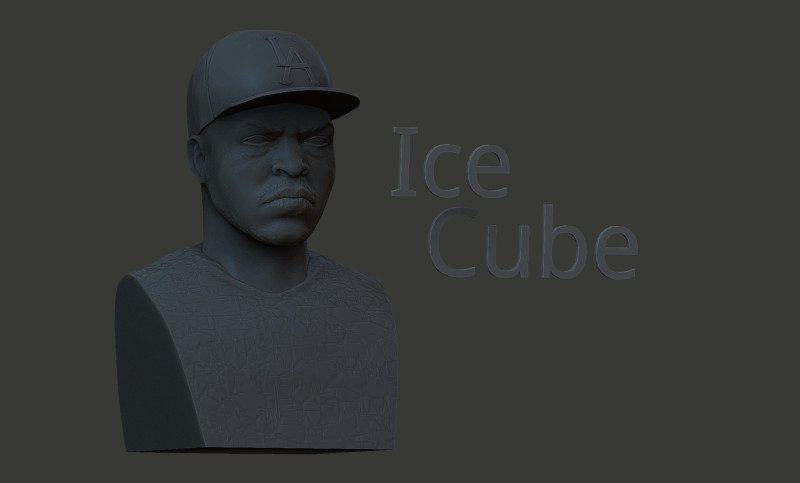 Ice cube Model Cetak 3D .c4d .max .obj .3ds .fbx .stl .blend 