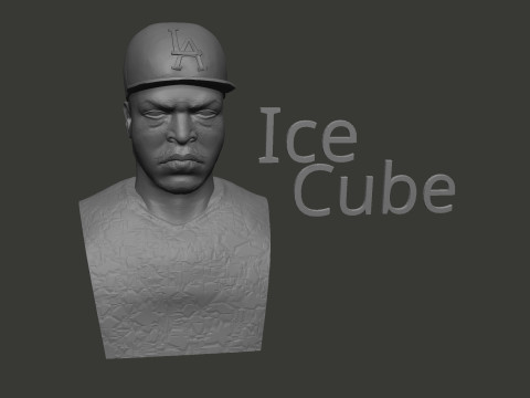 Ice cube Model Cetak 3D
