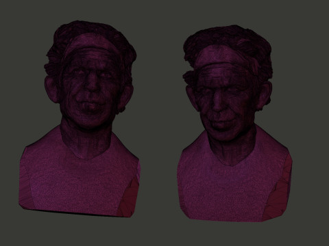 Keith Richards Modèles 3D en vedette