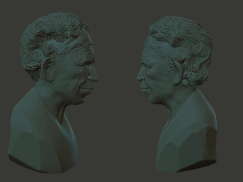 Keith Richards 3D Print Model