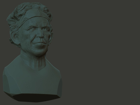 Keith Richards Modèles 3D en vedette