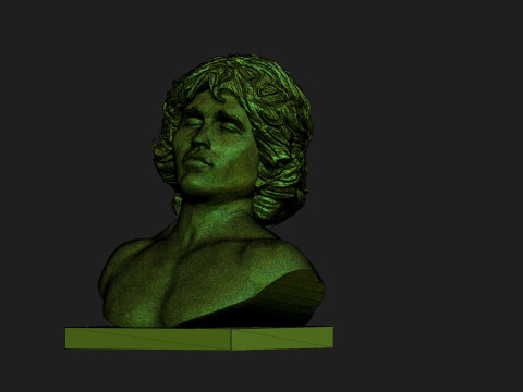 Jim Morrison 3D Print Model