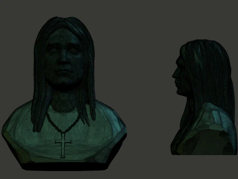 Ozzy Osbourne 3D Print Model